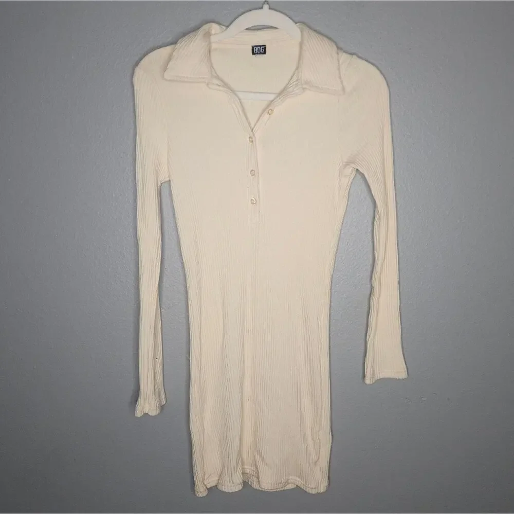 Urban Outfitters Polo long-sleeved mini dress - Picture 2 of 9